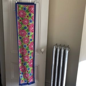 Lilly Pulitzer silk print scarf